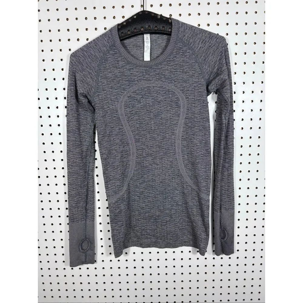 Lululemon swiftly tech long sleeve pullover size 4
